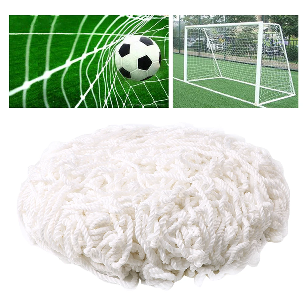 10 x 6.5 ft Full Size Football Soccer Goal Post Net Sports Match Training Junior Football Team Official Size for Mini Soccer