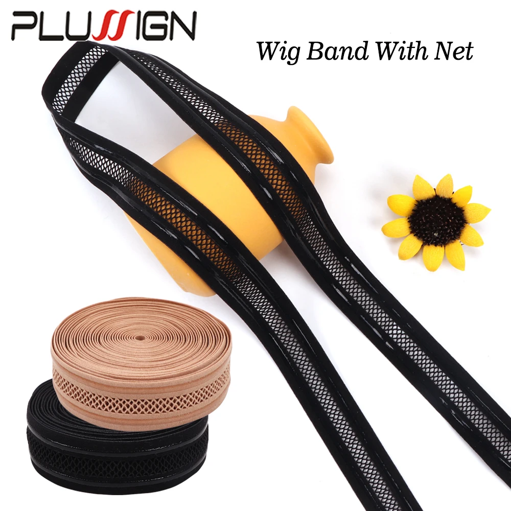

Plussign 1Yard3Yards Wig Elastic Band Silicone Non-Slip Elastic Band With Ventilation Holes For Wig Making, Anti-Slip Grip Strap