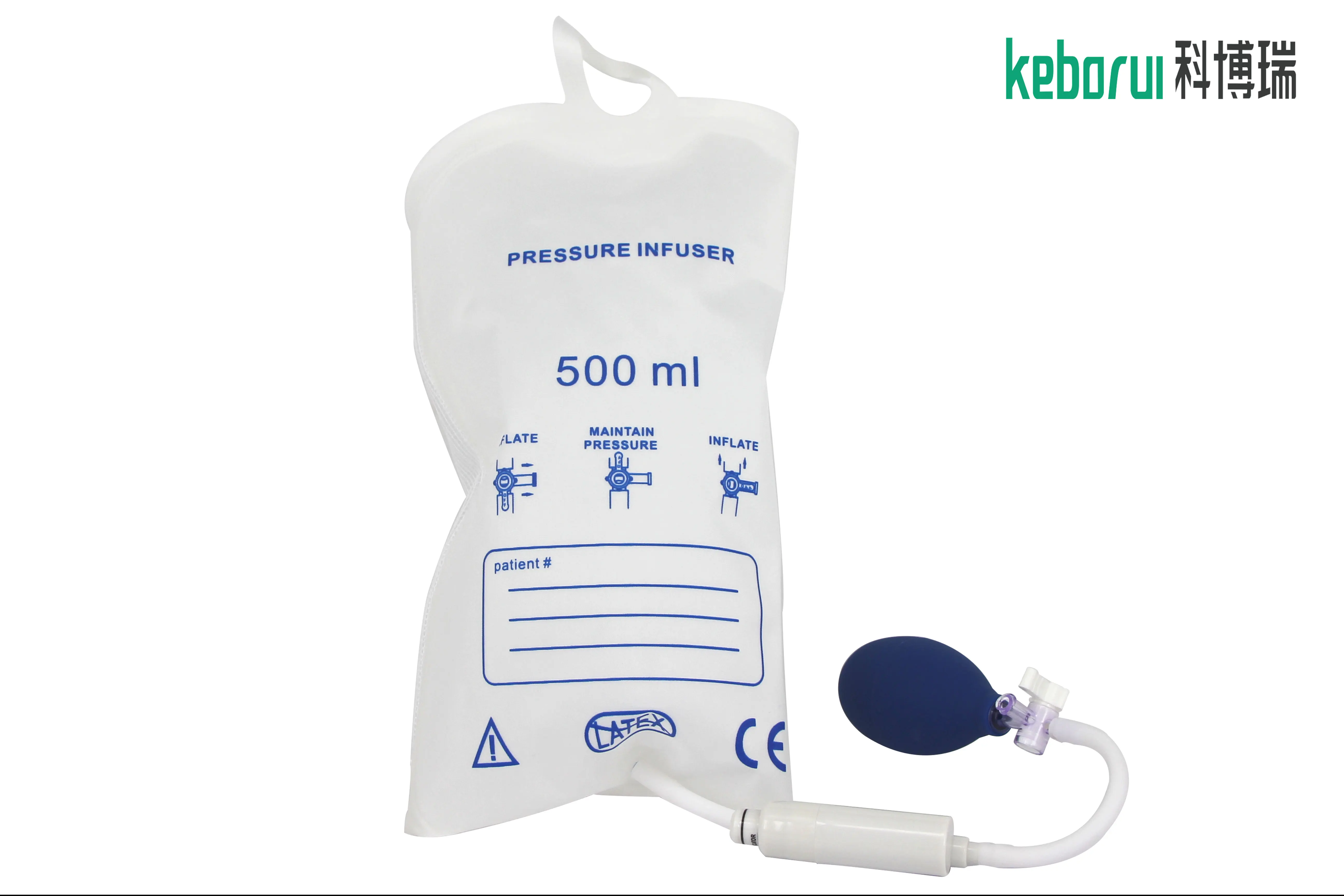 Disposable infusion pressure bag