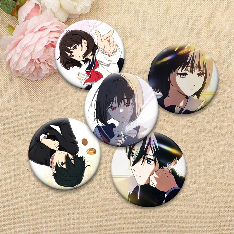 SHOSHIMIN How To Become Ordinary Anime Pins Jogoro Kobato,Yuki Kosanai Cartoon Badge Shoushimin Series Brooches Bag Accessorys