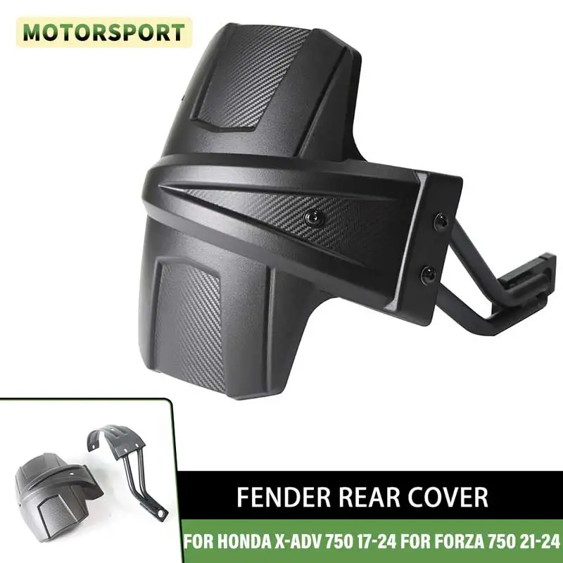 

FOR HONDA FOR FORZA 750(NSS 750) 2021-2024 X-ADV 750 2017-2024 Motorcycle Fender Rear Cover Back Mudguard Splash Guard Protector