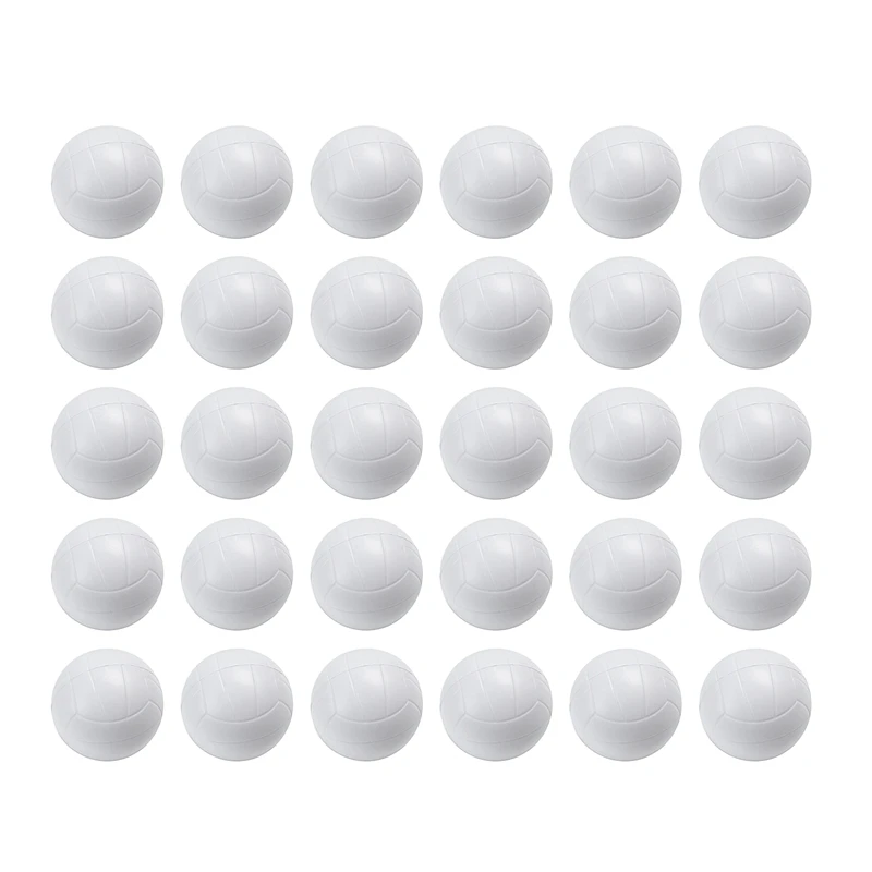 

30Pcs Mini Sports Balls For Kids Party Favor Toy Volleyball Squeeze Foam For Stress, Anxiety Relief, Relaxation