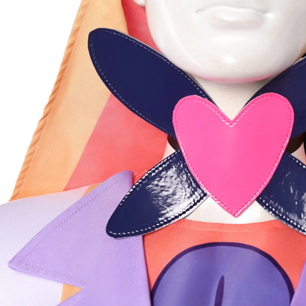 فندق التلفزيون الجحيم نزل السير Pentious تأثيري الملاك موحدة زي نظارات ملابس الرجال الكبار الذكور تمويه فانتازيا موحدة هالوين #4