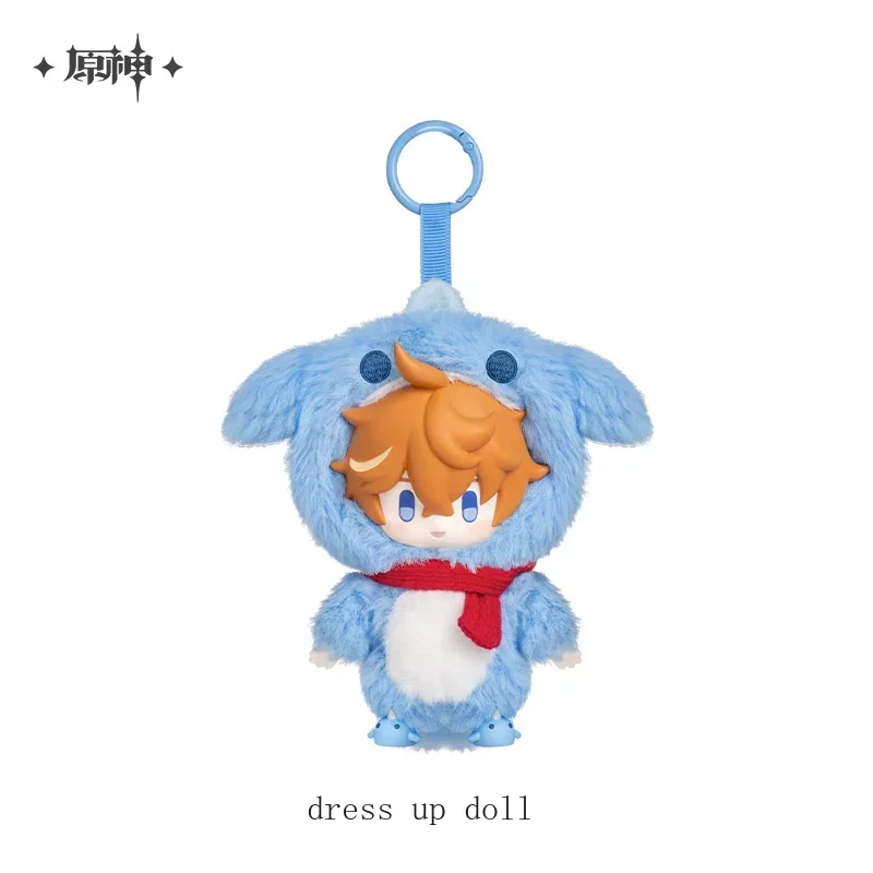 Hot Official Cartoon Dolls Neuvillette Citlali WINTER NESTING Pendant Genshin Impact Zhongli Klee Tartaglia Backpack Toy