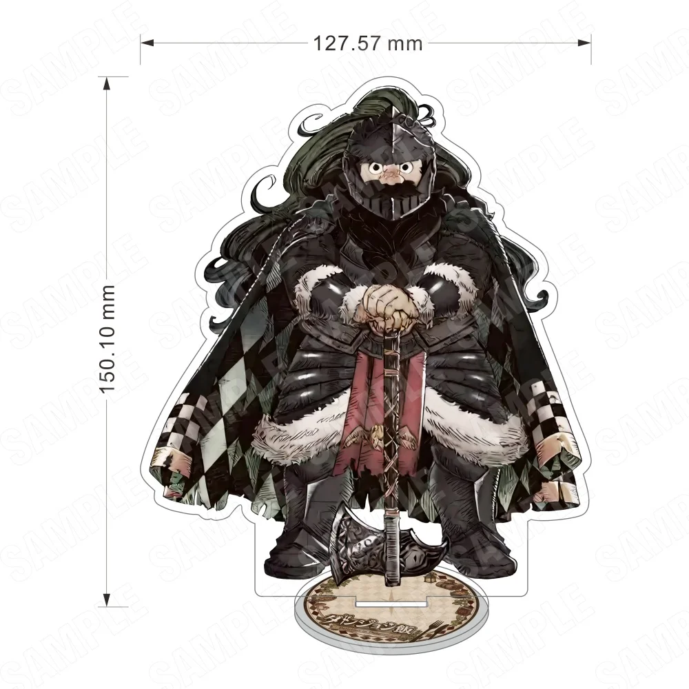 Laios Delicious in Dungeon Acrylic 15CM Stand Keychain Marcille Senshi Falin Royal Chess Desk Decor Collectible Gift for Fans