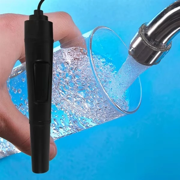Heavy Duty PH Electrode Probe BNC 0.00 To 14.00ph Range 300cm Cable 2 Calibration Water Buffer Solution