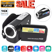 2.0 Inch Vintage Digital Camera 1080P 16MP Rotatable Screen Cam 16X Handheld DV Digital Camera HD Camera For Teenagers