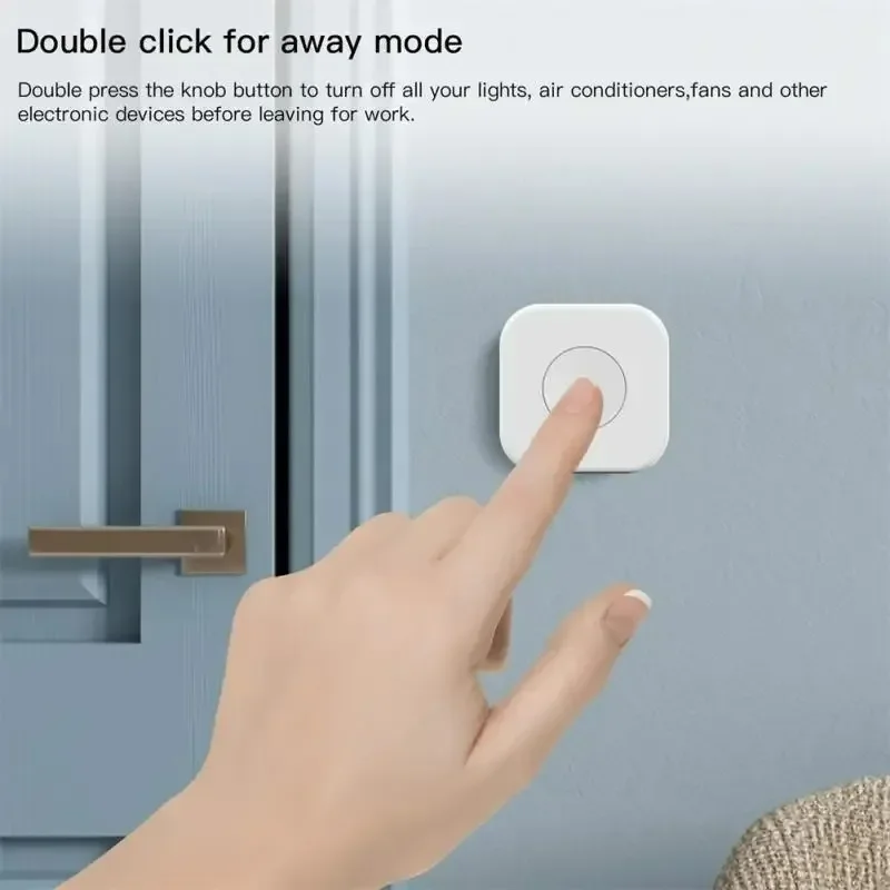 ZigBee Tuya Smart Scene Switch Mini Wireless Multi-scena Collegamento Pulsante Interruttore One Touch Control Funziona con Smart Life Gateway