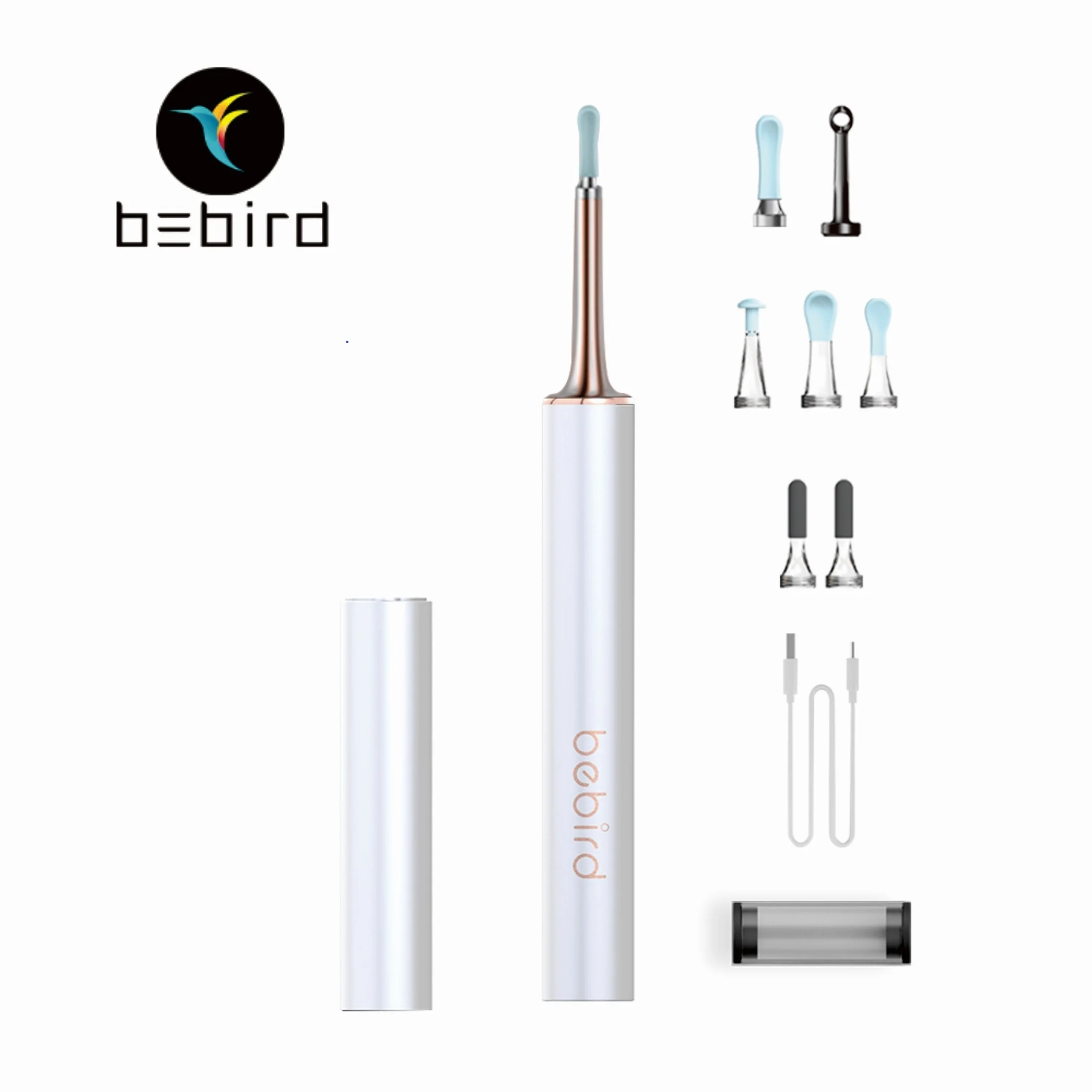 Factory Direct Selling Bebird T15 X3 Multi-Functional Electric Ear Wax Removal Acne Remover Wifi Ear Cleaner With 1080P Camera