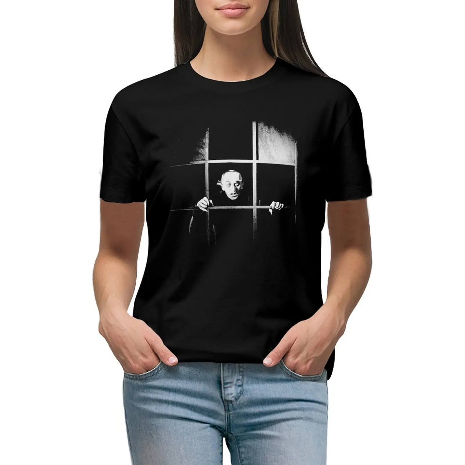 

Nosferatu T-shirt anime clothes shirts graphic tees western t shirts for Women