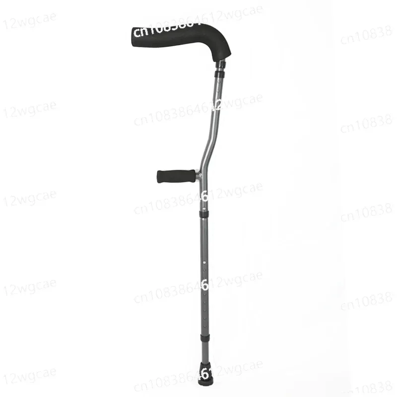 

Premium F-Type Dual Underarm Crutches Grade Foldable & Non-Slip Adjustable Mobility Aid for Enhanced Stability