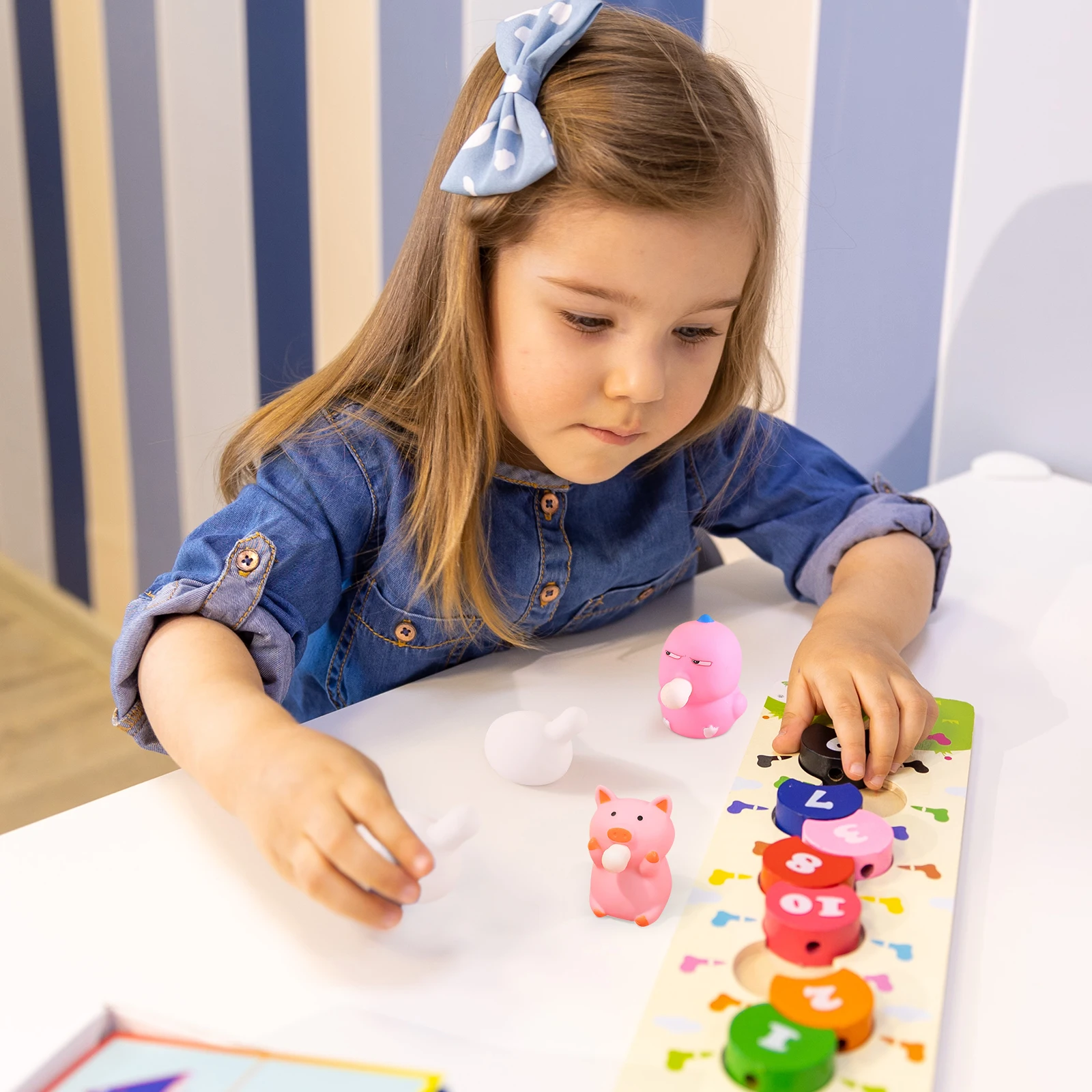 10 قطعة سيليكون ضغط فقاعة إدراج DIY بها بنفسك الإجهاد الإغاثة الدعائم اللمس اللعب الحسي استبدال مكون الكرة الداخلية #5