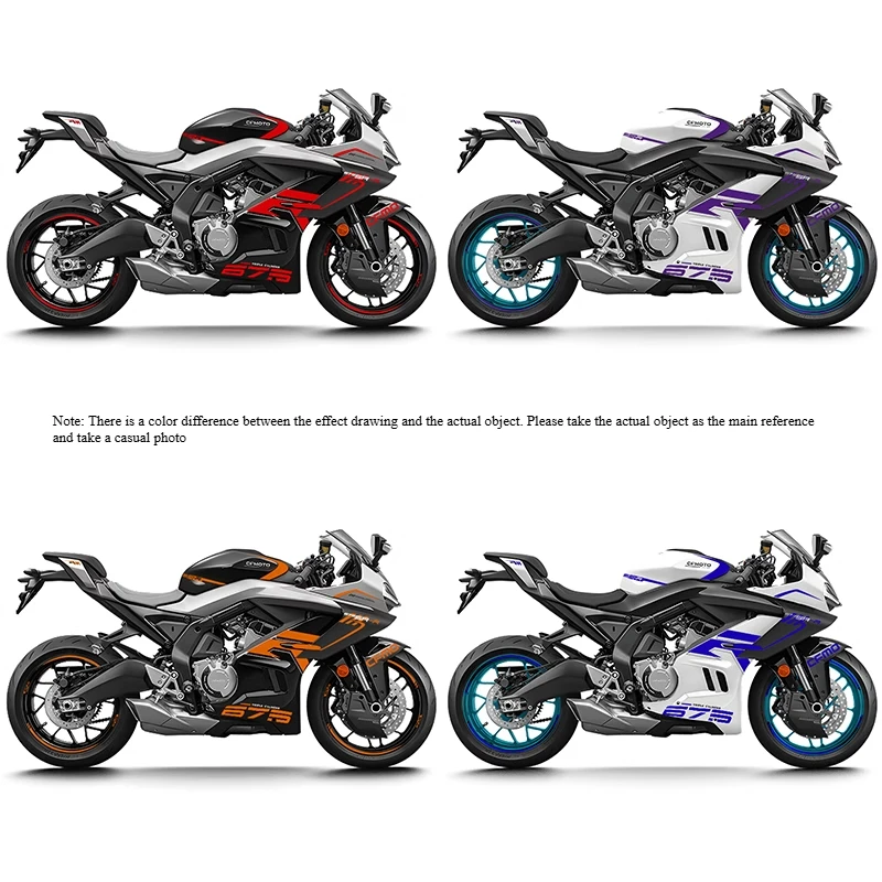 For CFMOTO 675SR Motorcycle Sticker Personalized Modification Parts Body Decal Sticker Body Decal Motorcycle Decoration