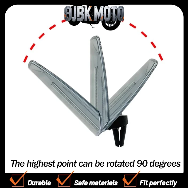 Ветровые дефлекторы для мотоциклов HONDA PCX 125, PCX 150, PCX 160, FAZE250, FORZA Z, регулируемые по высоте, удлиненные, ветрозащитные