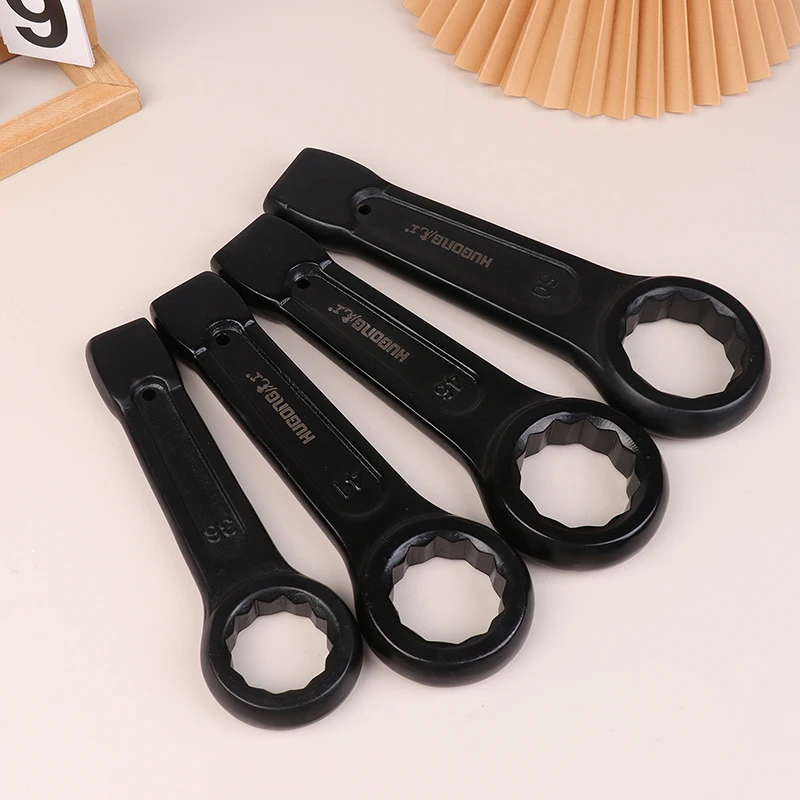 Heavy-duty Percussion Wrench Plum Wrench Heavy-Duty Thickened Large Wrench Open End Plum Wrench