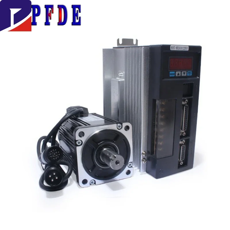 220V 750W 3000RPM 2.4N.m 90ST-M02430 0.75KW Servo Motor AC Motor with Servo Drive AASD-15A for Actuator