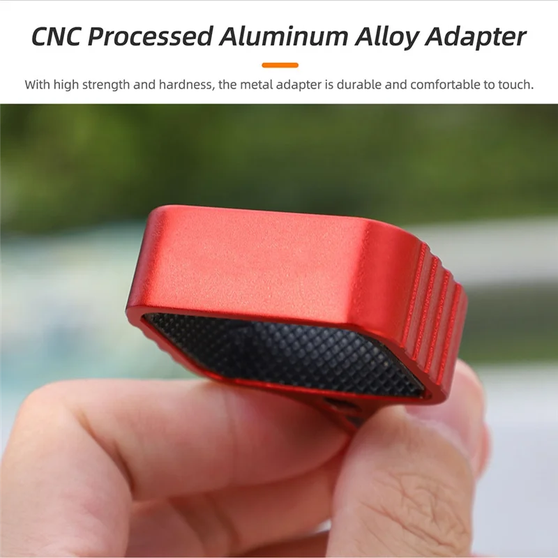 ZIZI For OSMO POCKET3 Metal Multi-Function Convenient Expansion Adapter Head Camera Fixed Bezel Bracket Parts Black