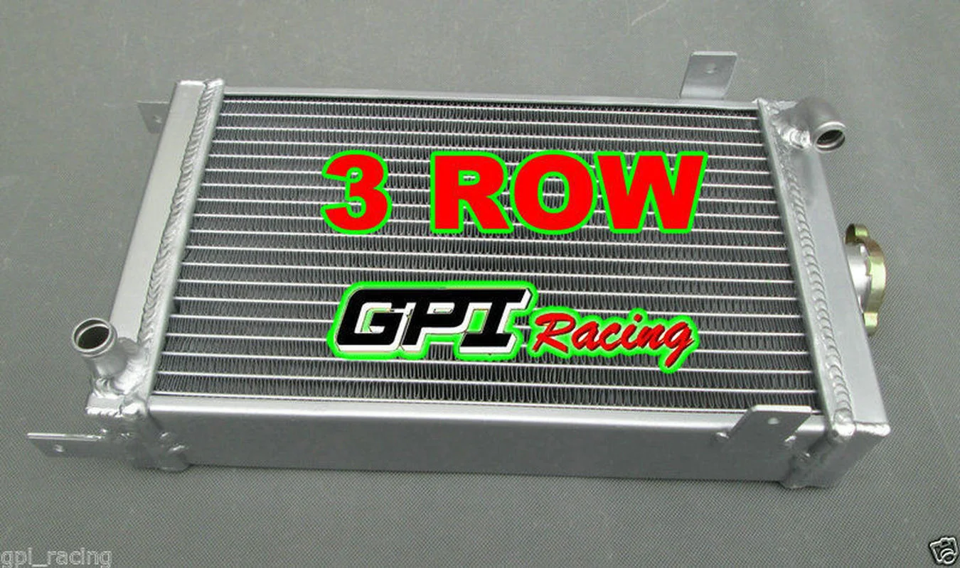 3 صفوف 56 مم مشعاع سباق من الألومنيوم لـ GAS SHIFTER KART/GO KART متين وخفيف الوزن ومقاوم للتآكل