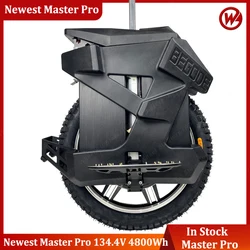 2024 Newest Begode Master Pro Electric Unicycle 134.4V 4800Wh 50S Battery 4500W C40 Motor 36 MOS 22inch Suspension