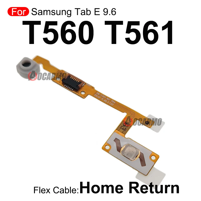 For Samsung Galaxy Tab E 9.6 T560 T561 Home Button Return Flex Cable Replacement Parts