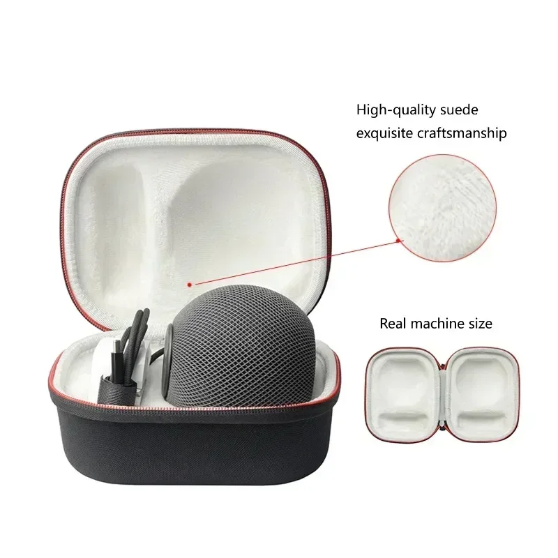 Carrying Case Storage Box Bag for Apple HomePod Mini Smart Speaker