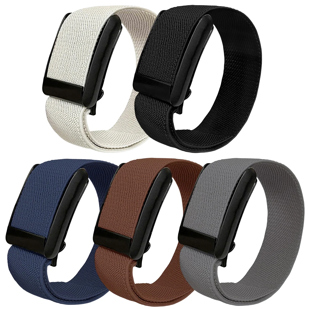 حزام نايلون للياقة البدنية قابل للتنفس، حزام تتبع اللياقة البدنية المحمول، ساعة ذكية قابلة للتعديل، حزام قابل للتمدد لسوار Whoop 4.0
