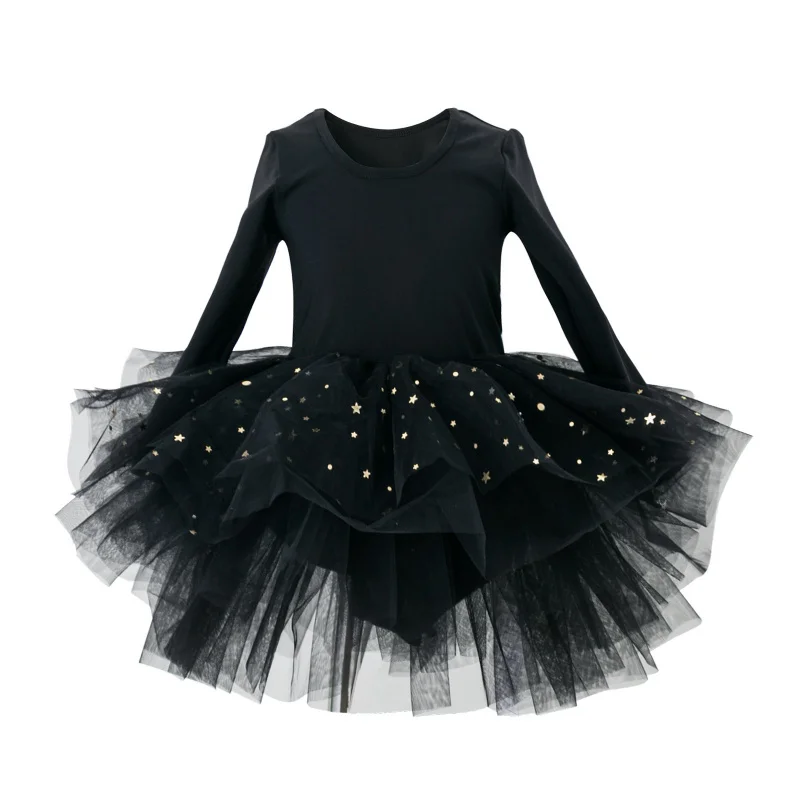 

Autumn and Winter Long Sleeve Children's Ballet Dress for Kids, Practice Dancewear, Performance Costume for Young ChildrentutuGi