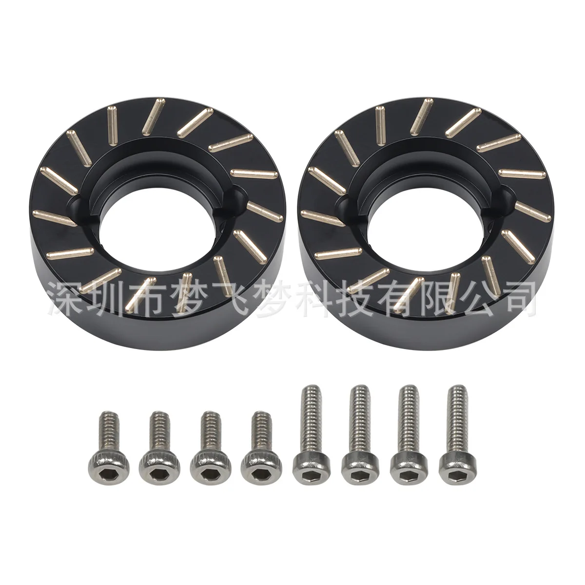Suitable for SCX10 II AR44 Brass Steering Cup/Front Bar Stand/Sleeve/C Seat/Tie Rod Seat/Differential Cap