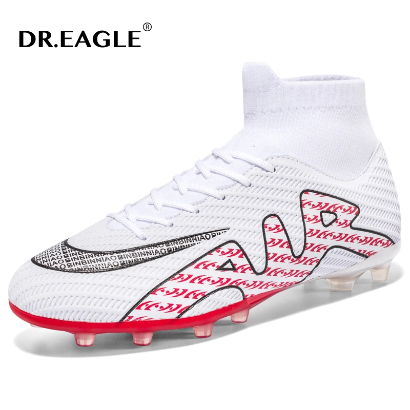 

DR.EAGLE Soccer Shoes Society TF/FG Athletic Shoe Cleats Football Man Soccer Shoe Professional Training Grass Men Football Boots