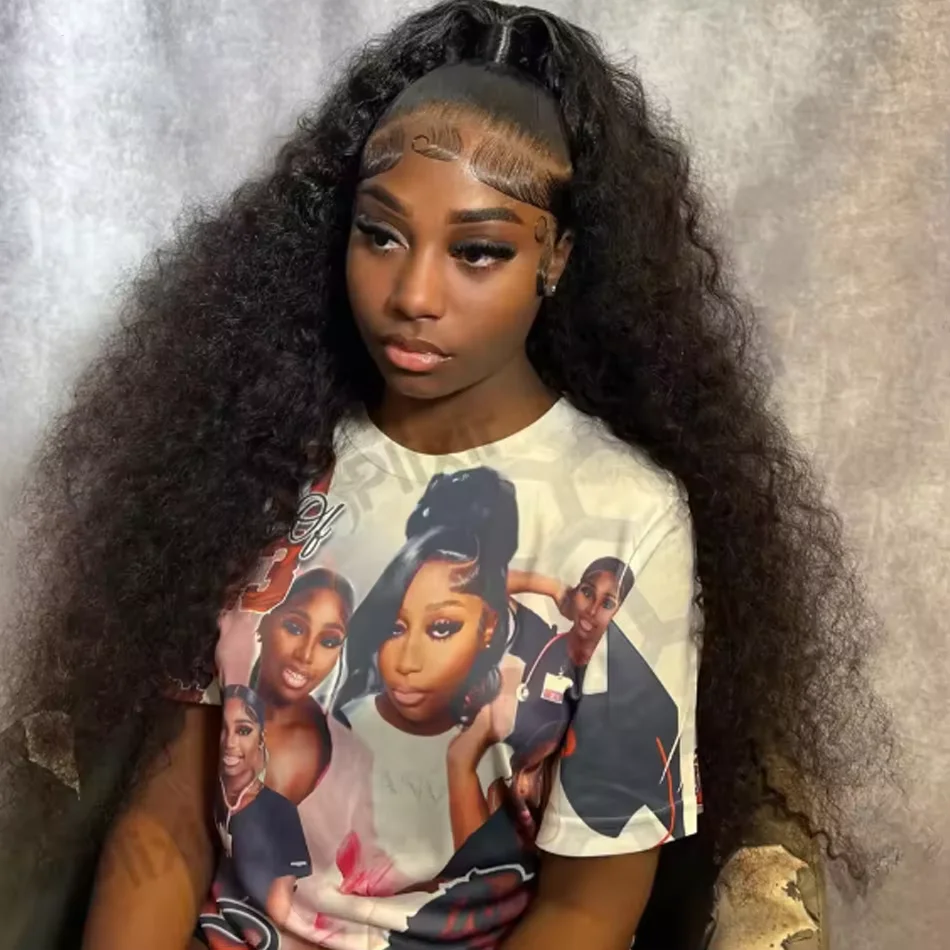 Lace Front Wig - Perruque frontale en cheveux humains Deep