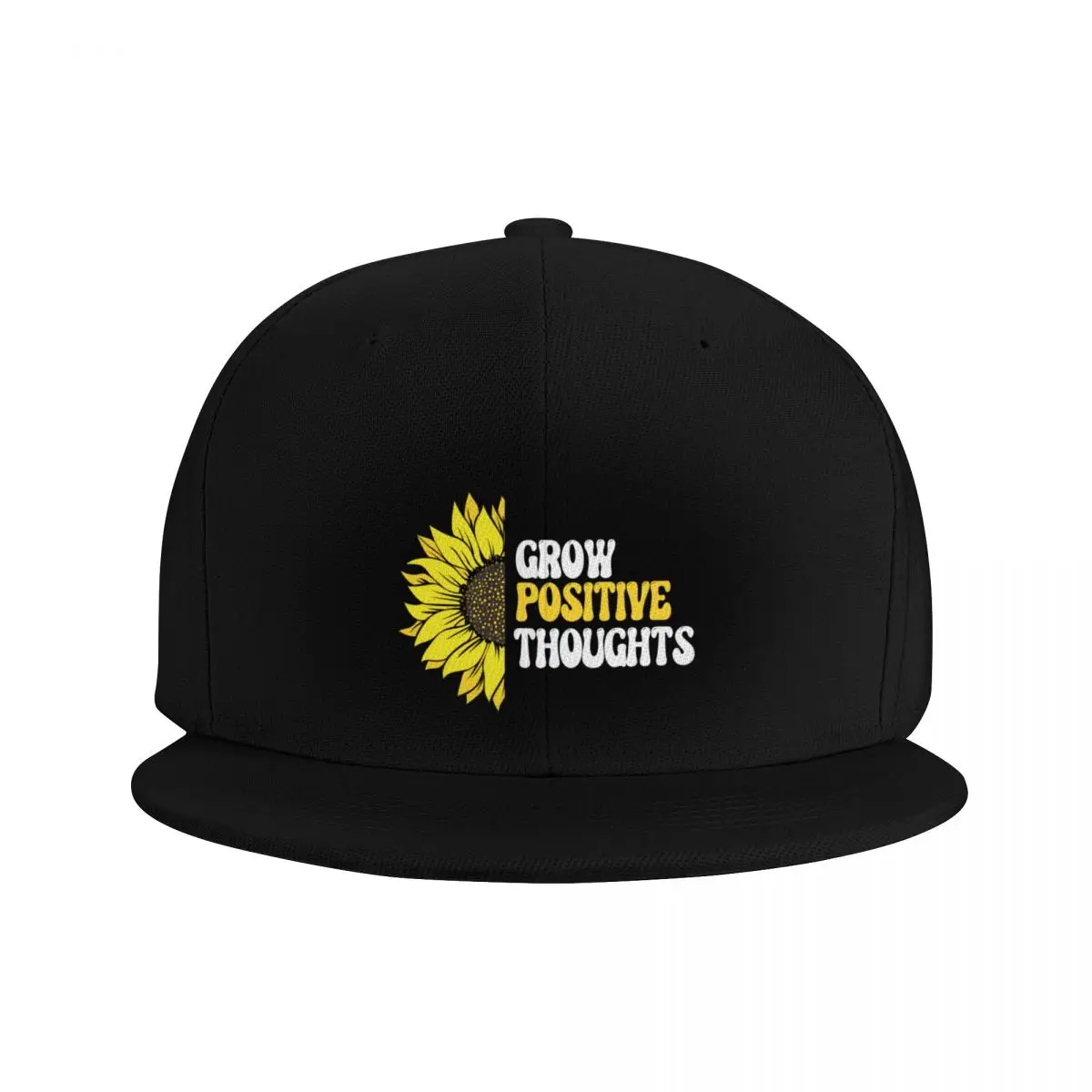 Grow Positive Thoughts| Motivational Quotes and Inspirational Sayings| Inspirational Notes Baseball Cap Sunhat Golf Men Women's