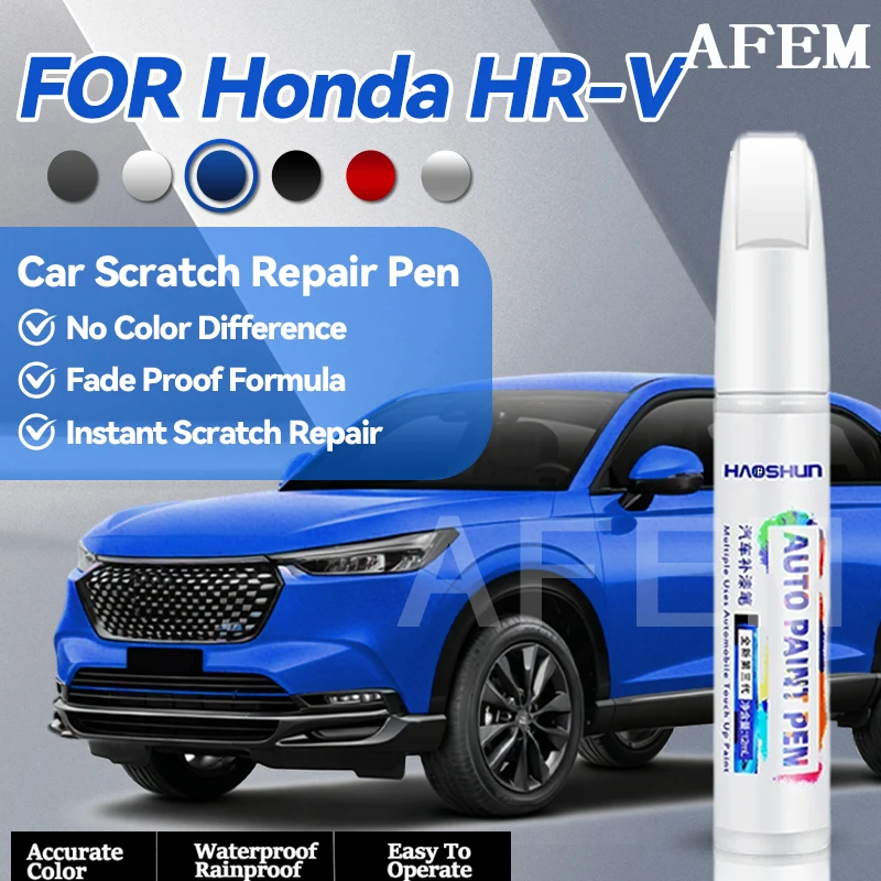 Specialized Automobiles For Honda HR-V 1998-2025 GH1 / GH2 RU1 / RU2 WV5 Paint Repair Pen Touch Up Scratch Remover DIY Auto Acce