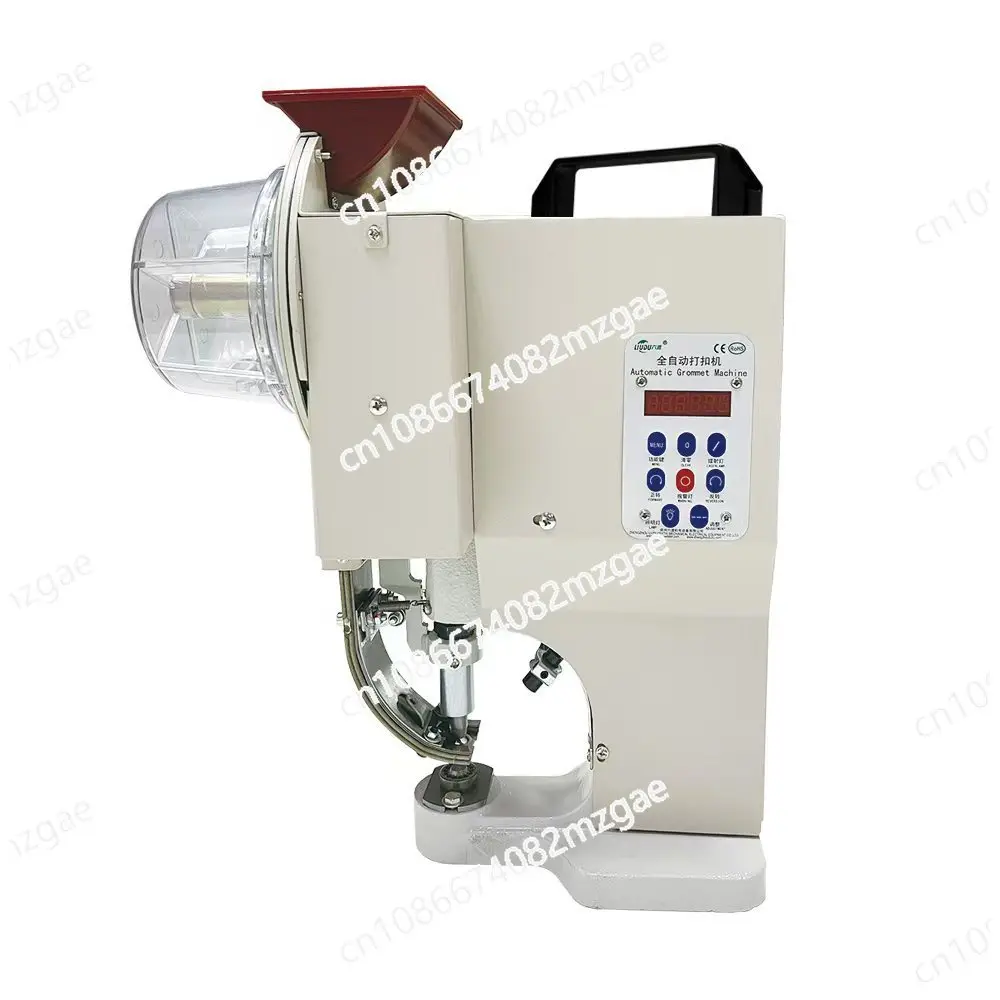 

Automatic Foot Press Iron Eyelet Punching Machine for PVC Food Package Bags Gift Paper Bags Button Punching Equipment