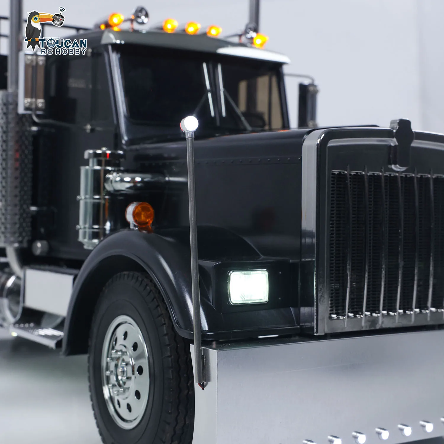 TAMIYA 56336 King Hauler 6x4 1/14 RC Tractor Truck RTR Flysky ST8 Radio Remote Control Lorry Car Model Light Sound Smoke Unit - Image 5