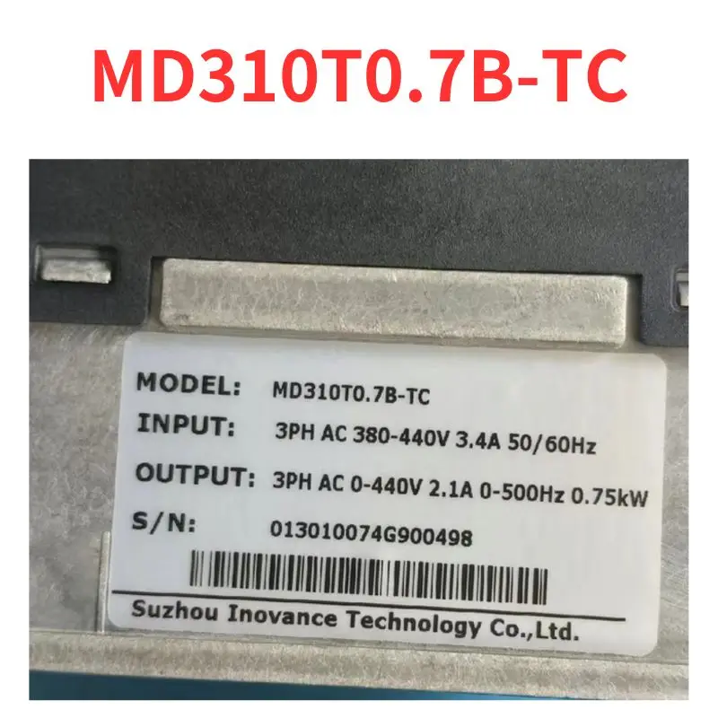 Second-hand MD310T0.7B-TC inverter test OK Fast Shipping