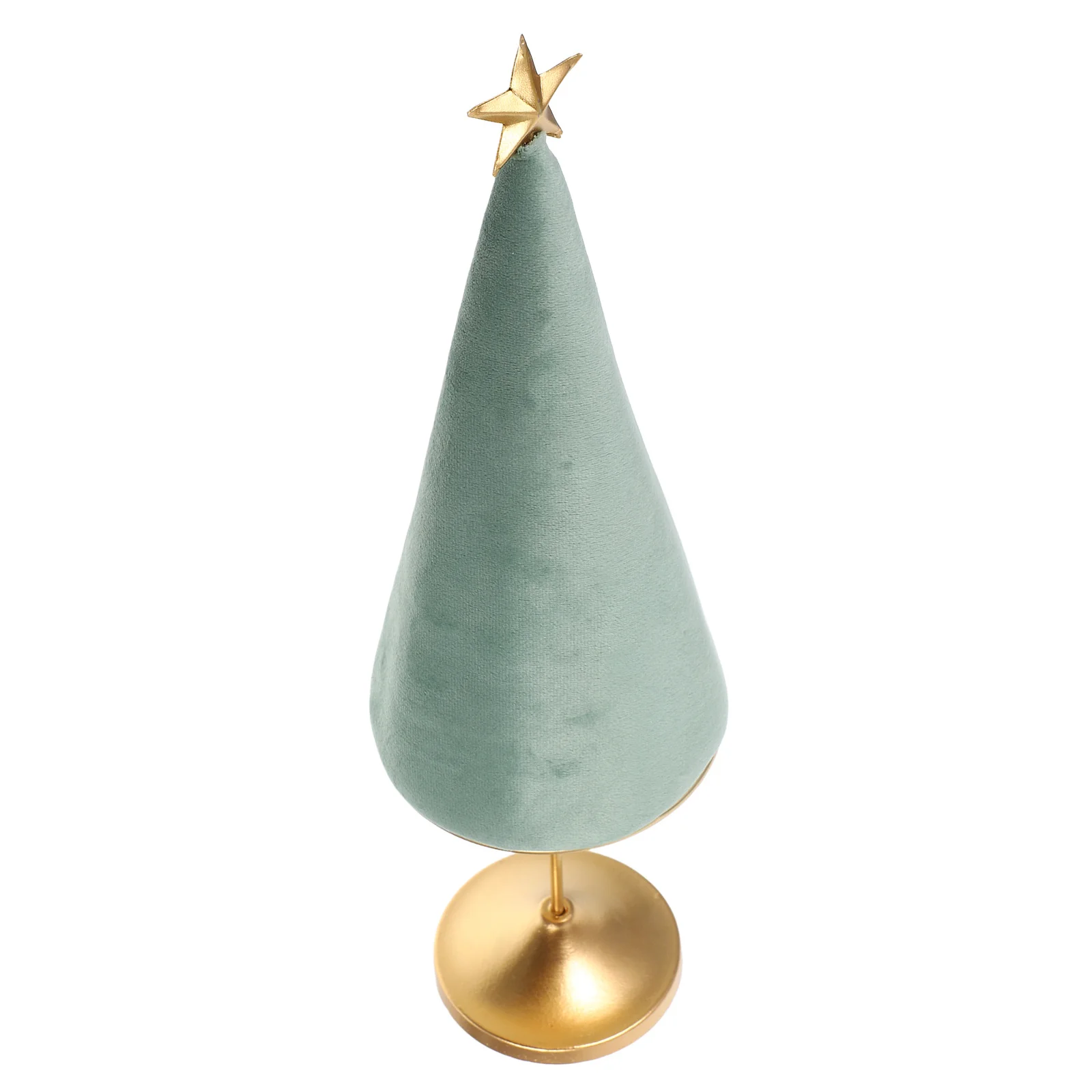 Jewelry Necklace Display Stand Rack Tree Earring Green Tabletop Ornament