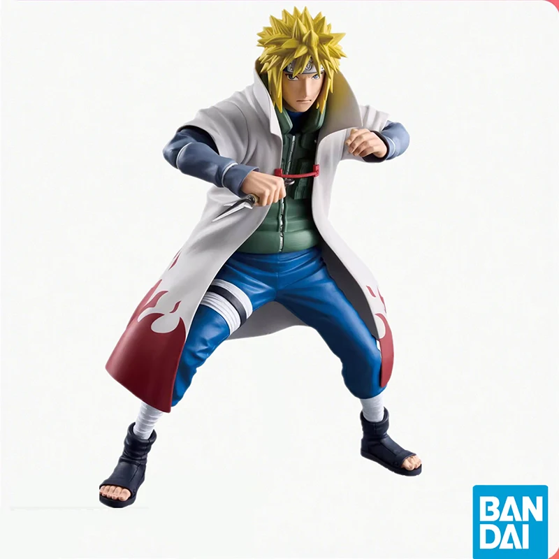 الأصلي حقيقية بانداي بانبريستو غرانديستا ناروتو 23 سنتيمتر Namikaze ميناتو عمل نموذج لجسم أطقم الاطفال هدية حقيقية أنيمي نموذج