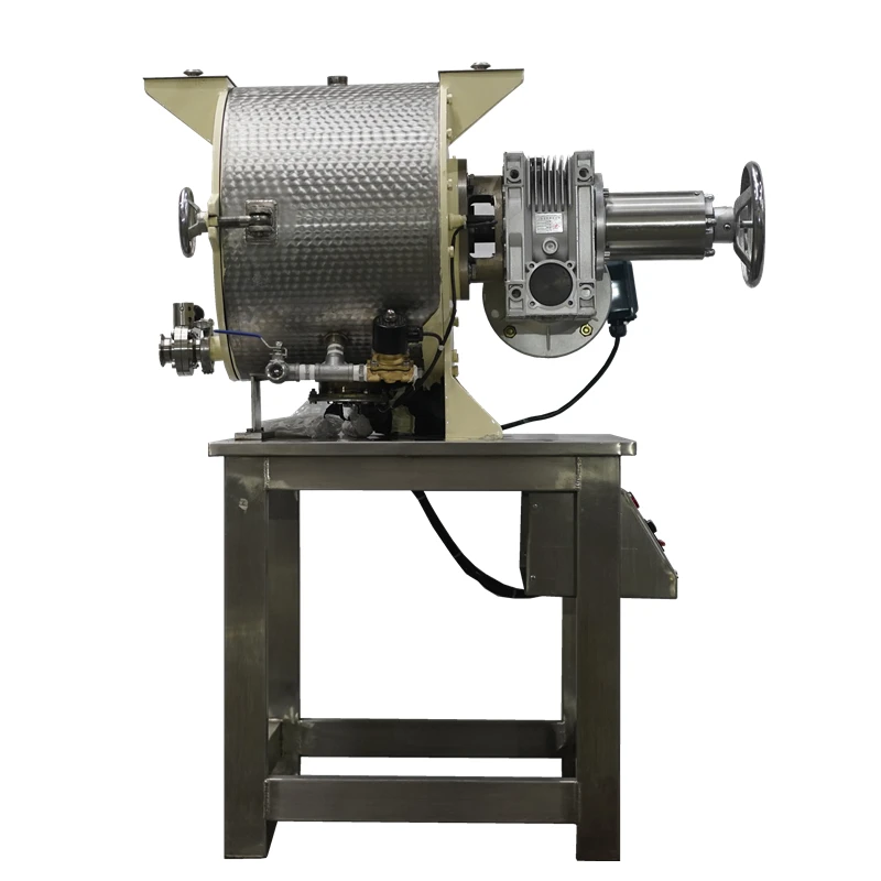 Échantillon 20L Mini Machine de Production de Chocolat au Cacao Raffinateur de Chocolat Conche Machine