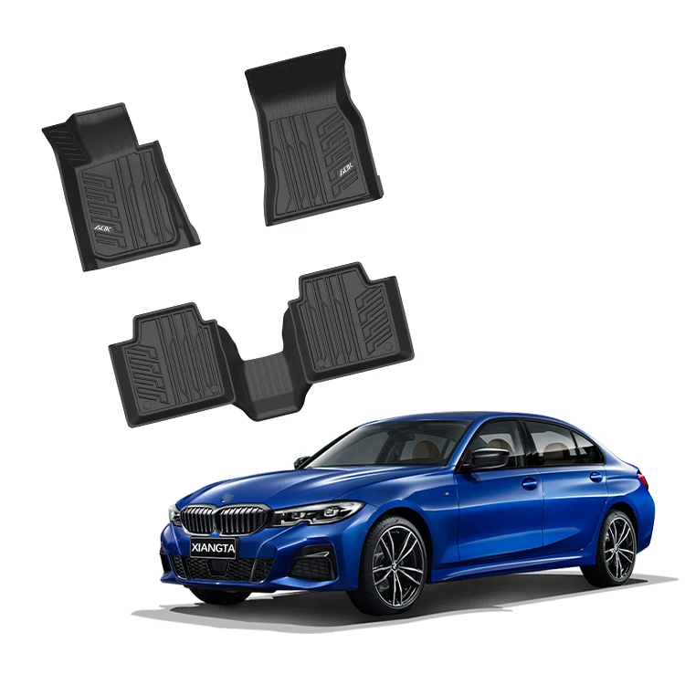 

High Quality TPE Material Front Rear Car Mats for 3 Series Li 2019+ Tpe Car Mats Car Accessories Floor Mat