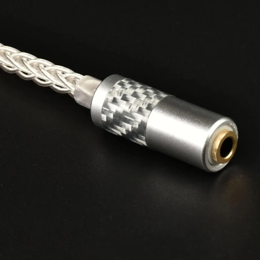 Top HiFi MFi błyskawica do 2.5/3.5/4.4mm oryginalny C100 DAC dla iPhone Aux dekodowanie zestaw słuchawkowy Audio Adapter Splitter Mic połączenie głosowe