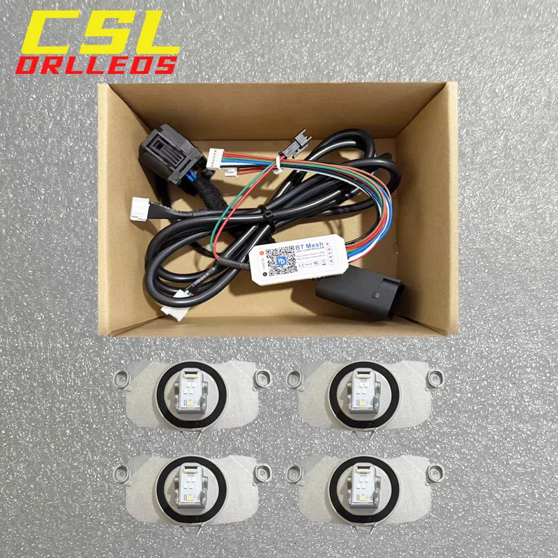 RGBW For BMW F30 Pre LCI 3 series F31 F34 F35 RGB multicolor LED Boards DRL Module daytime running lights 2013-2015