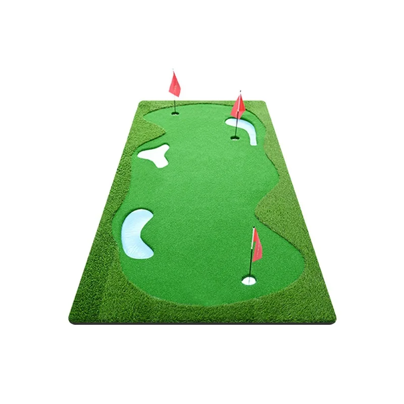 Golf Putting Practice Blanket Indoor Putting Green Blanket Golf Artificial Green Sports Training Fairway Blanket