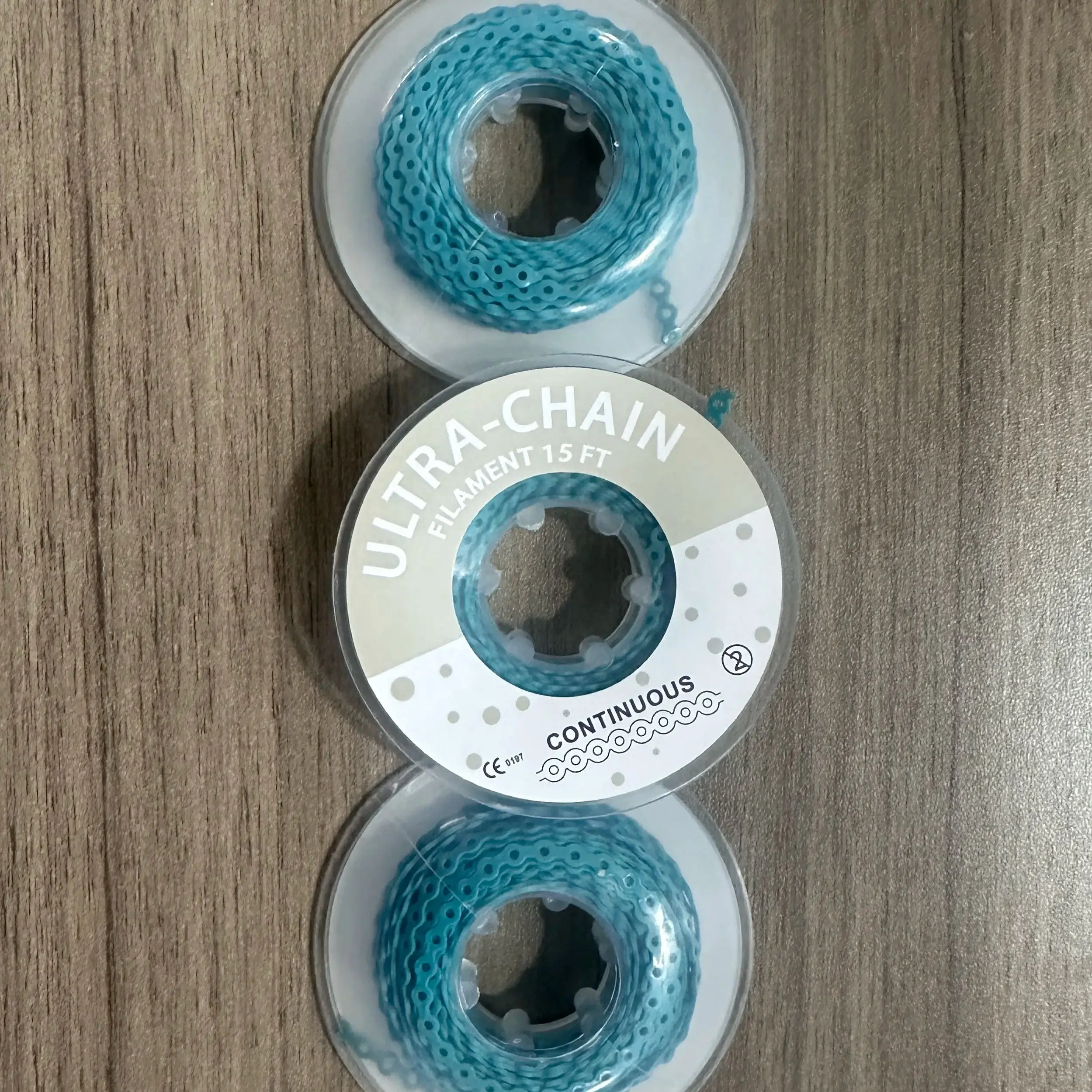 

Стоматологическая ортодонтическая эластичная ультрамощная цепная резинка, непрерывная 15 футов/рулон, стоматологический ортодонтический материал