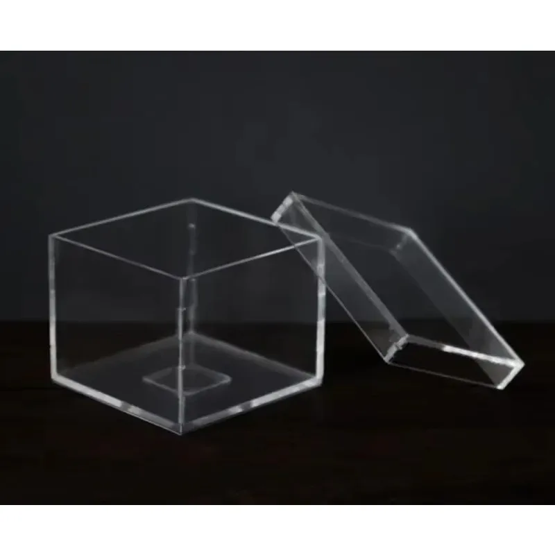 

ANTIGRAVITY BOX Magic Tricks Light Heavy Transparent Box Magica Professional Magician Close Up Illusion Props Gimmick Mentalism