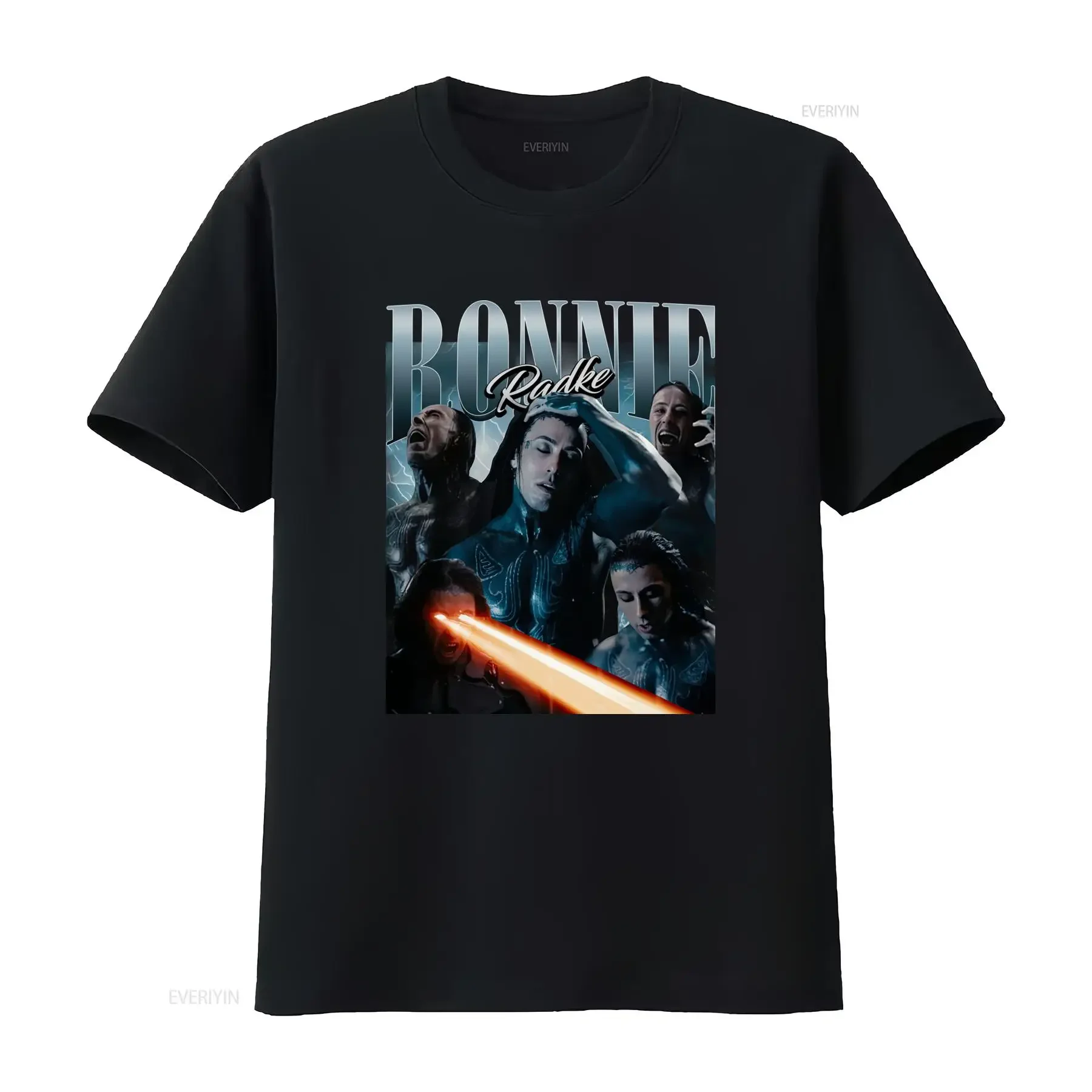 Ronnie Radke T Shirt for Rock Music Lovers Unique Metal Design vintage Washed Soft designer clothes homme Slightly Unisex