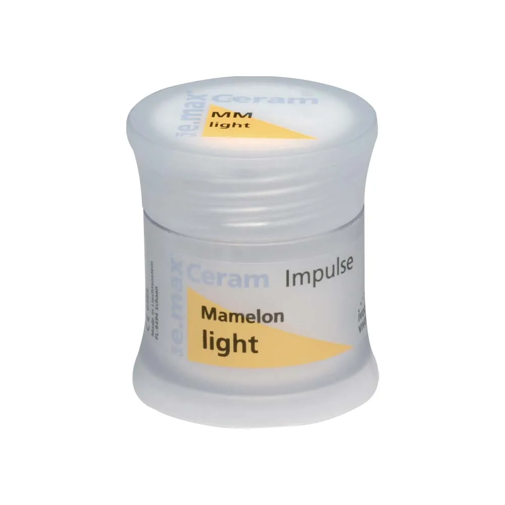 IPS e.max Ceram Mamelon 20g Ivoclar Impulse Mamelon Light Yellow-orange Salmon for All Ceramics