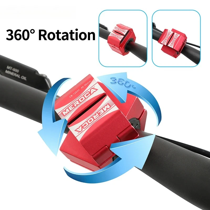 Bicycle Mobile Phone Holder Can Be Rotated 360° Ultra-Light MTB ROAD Bike Aluminum Alloy Phone Holder