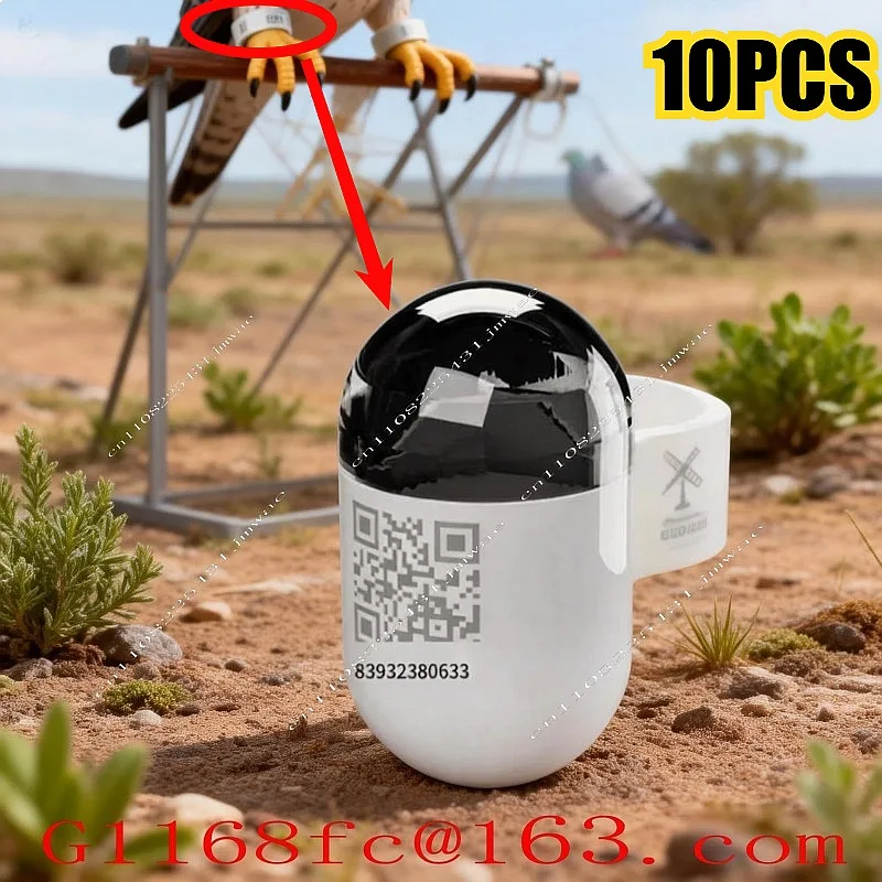 Mini Real-Time GPS Locator Waterproof Pigeon Ring 4G GSM Tracker for Android iOS