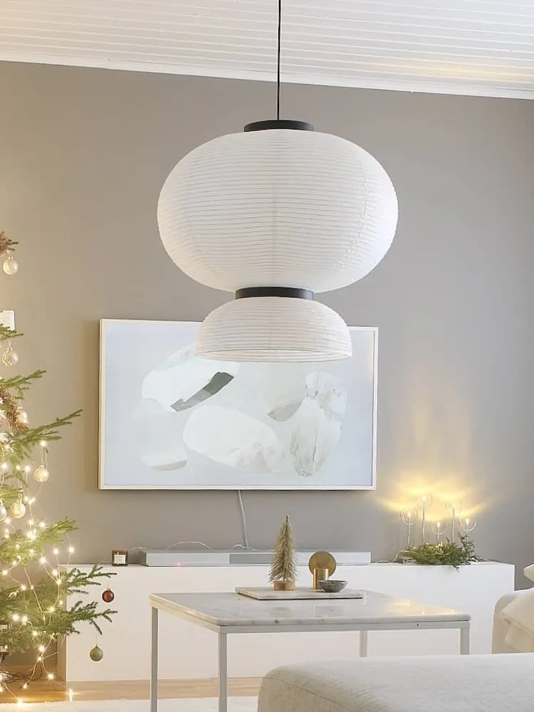 Lampa wisząca Nordic Vertigo żyrandol E27 żyrandol do salonu Home Decor nowoczesne oświetlenie z jedwabiu Tense lampa wisząca