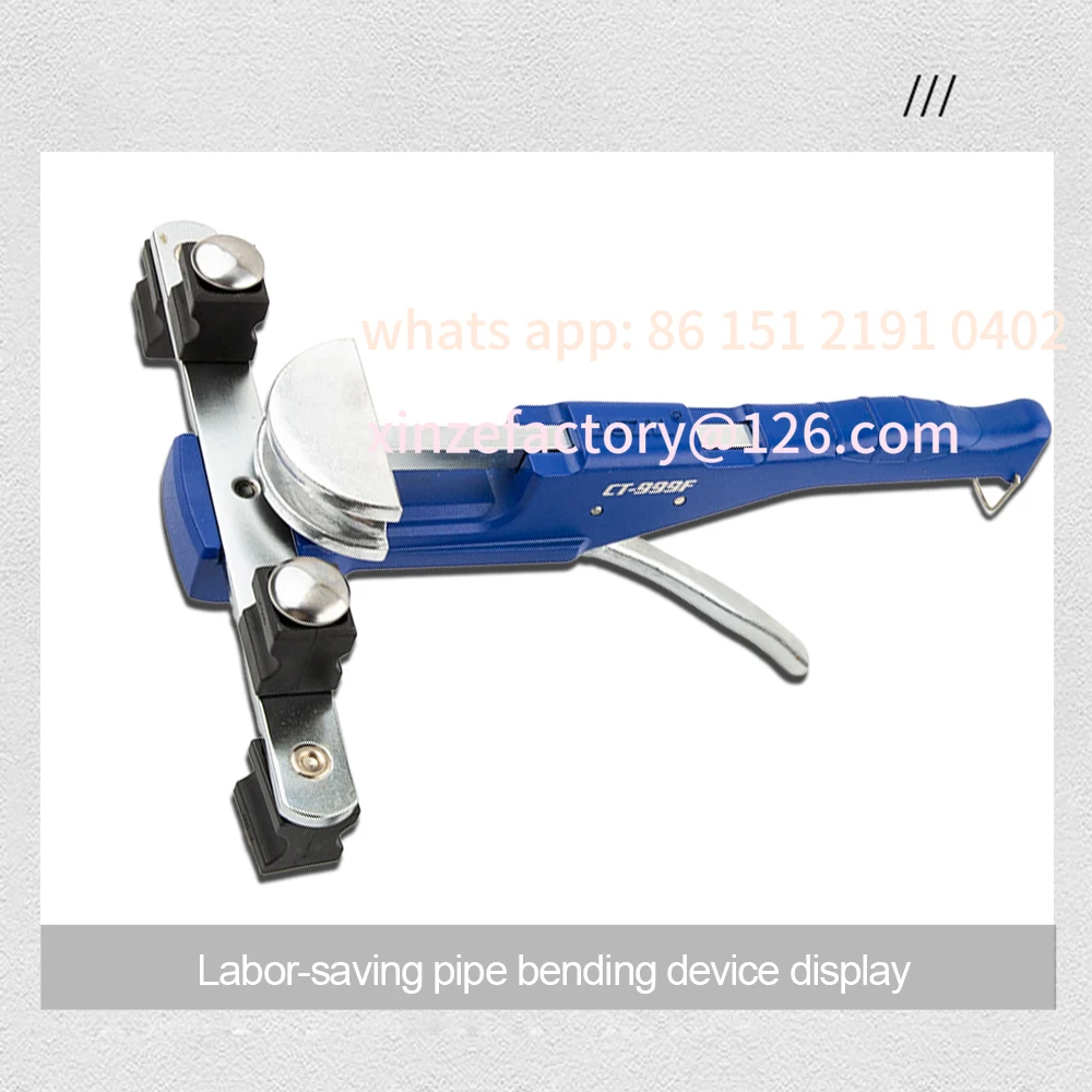

Customizable 90° Manual Copper Tube Bending Tool Set Mini Tube Bending Machine Tube Bender for 5-12MM Air Conditioning Aluminum